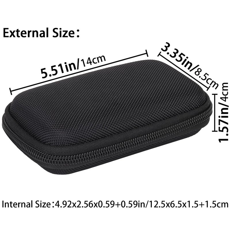 Aenllosi Hard Carrying Case Replacement for Western WD Black 1TB 2TB 4TB 5TB P10 / 500GB 1TB 2TB P50 Game Drive Portable External Hard Drive (for P50) - Image 4